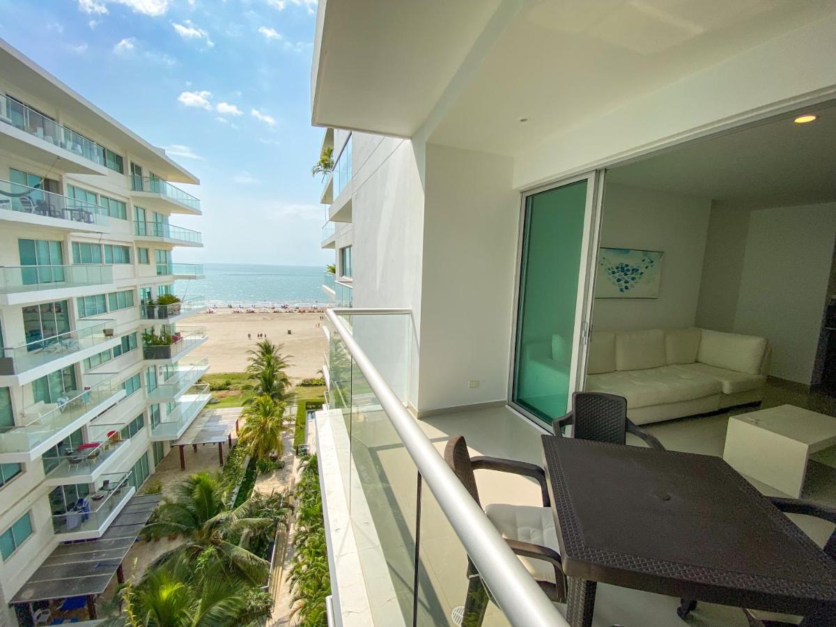 Vista Al Mar En Cartagena , Apartamento En Morros Esterno foto