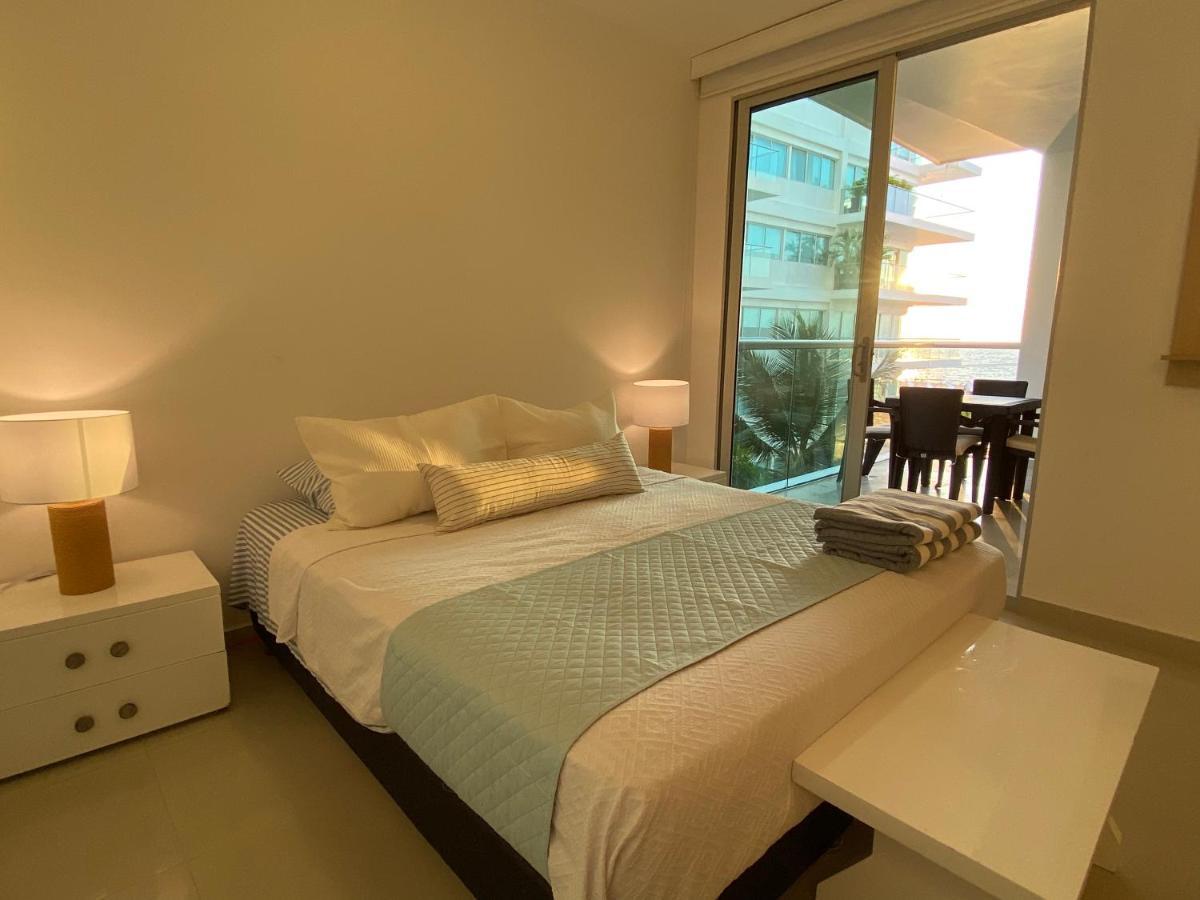 Vista Al Mar En Cartagena , Apartamento En Morros Esterno foto