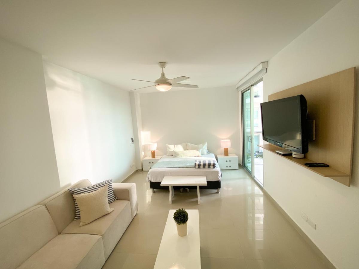 Vista Al Mar En Cartagena , Apartamento En Morros Esterno foto
