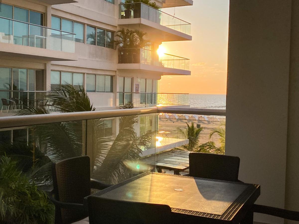 Vista Al Mar En Cartagena , Apartamento En Morros Esterno foto
