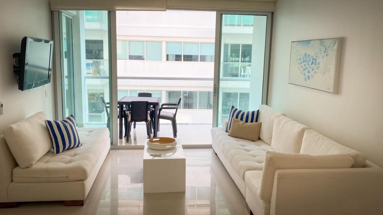 Vista Al Mar En Cartagena , Apartamento En Morros Esterno foto